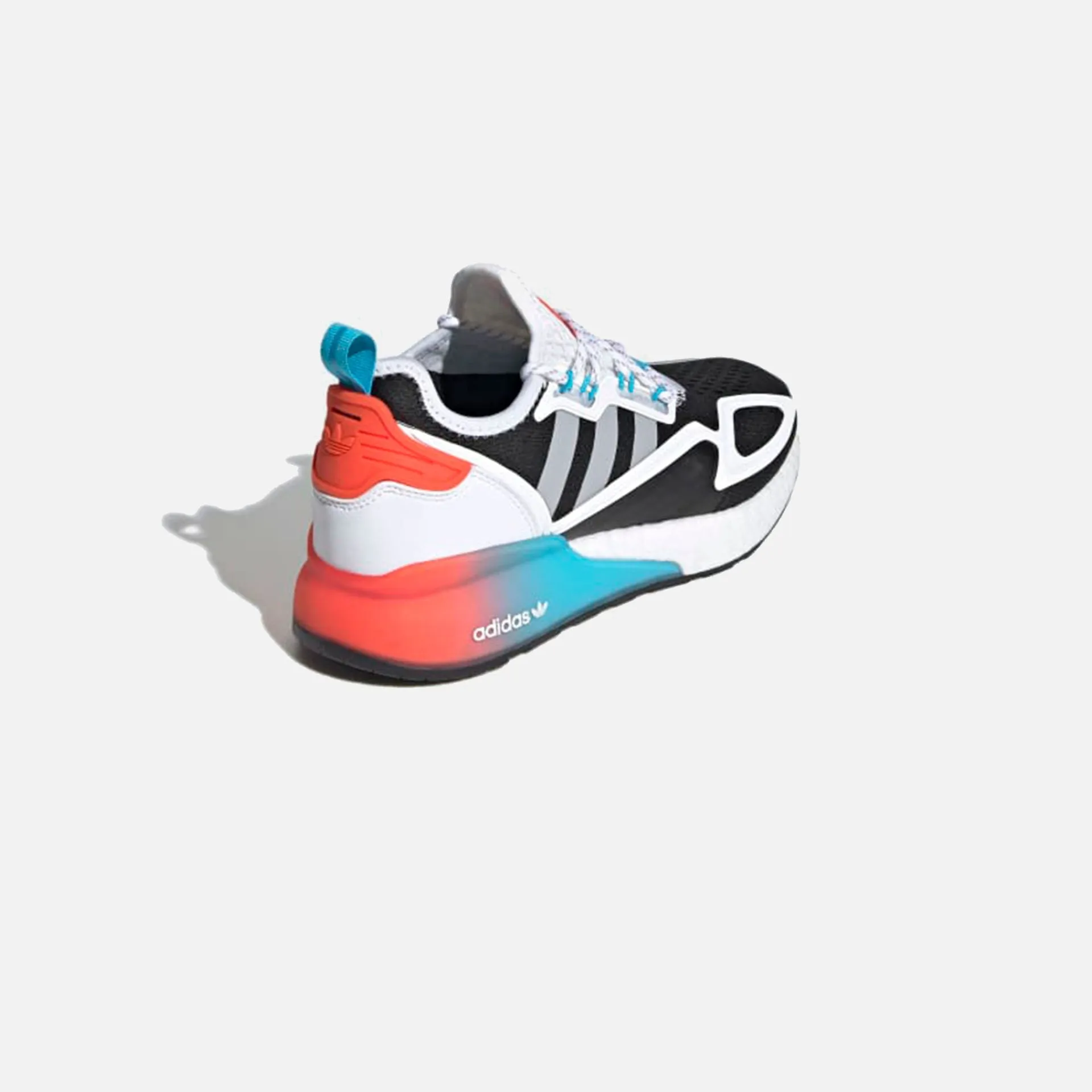 Adidas Originals | ZX 2K BOOST CYAN/GREY/BLACK W