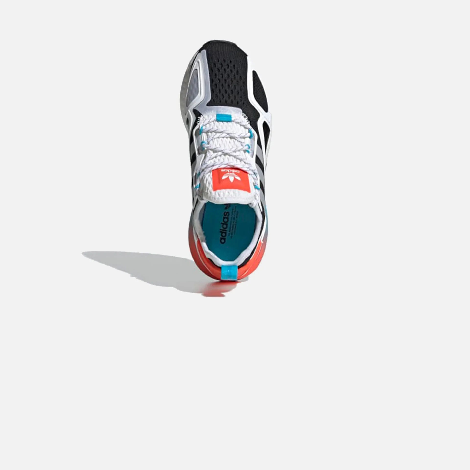 Adidas Originals | ZX 2K BOOST CYAN/GREY/BLACK W