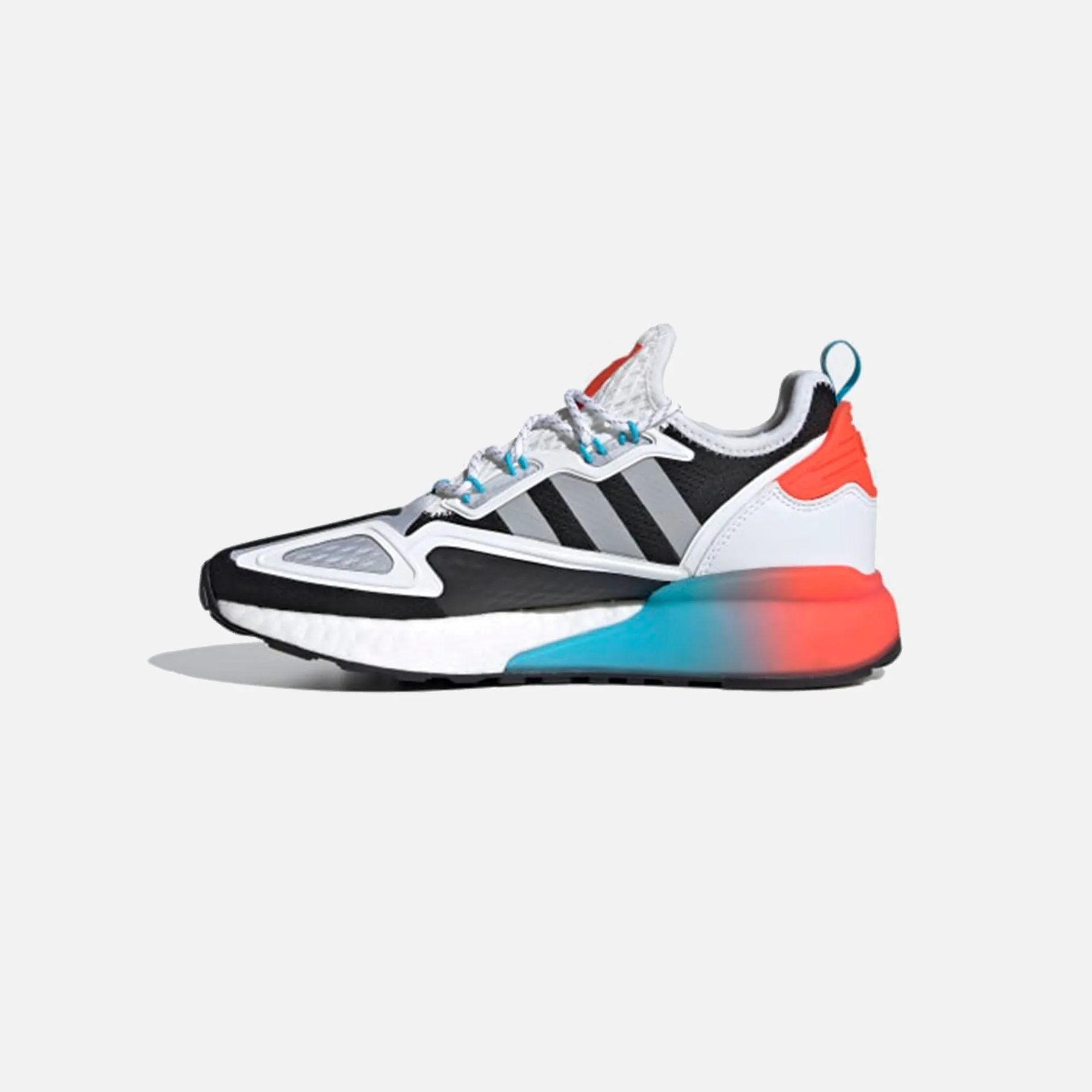 Adidas Originals | ZX 2K BOOST CYAN/GREY/BLACK W