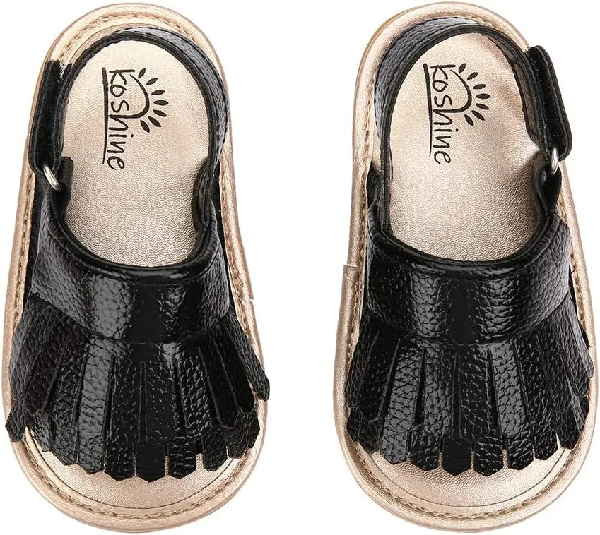 Baby Sandal Tassels Summer Toddler Slipper Shoes 0-18 Months