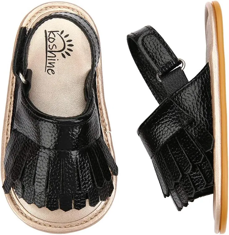 Baby Sandal Tassels Summer Toddler Slipper Shoes 0-18 Months
