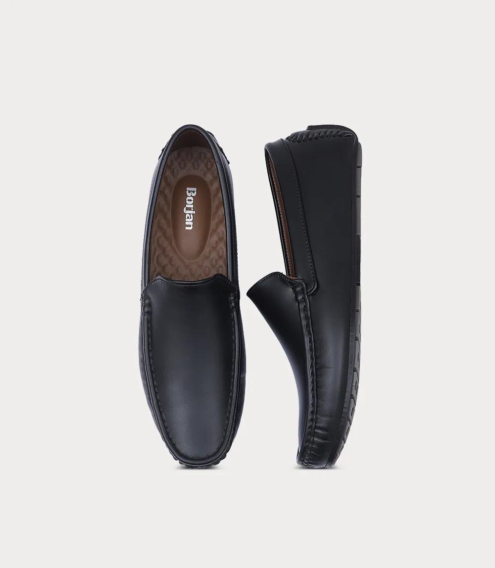 BM6678-BLACK-Men Loafer