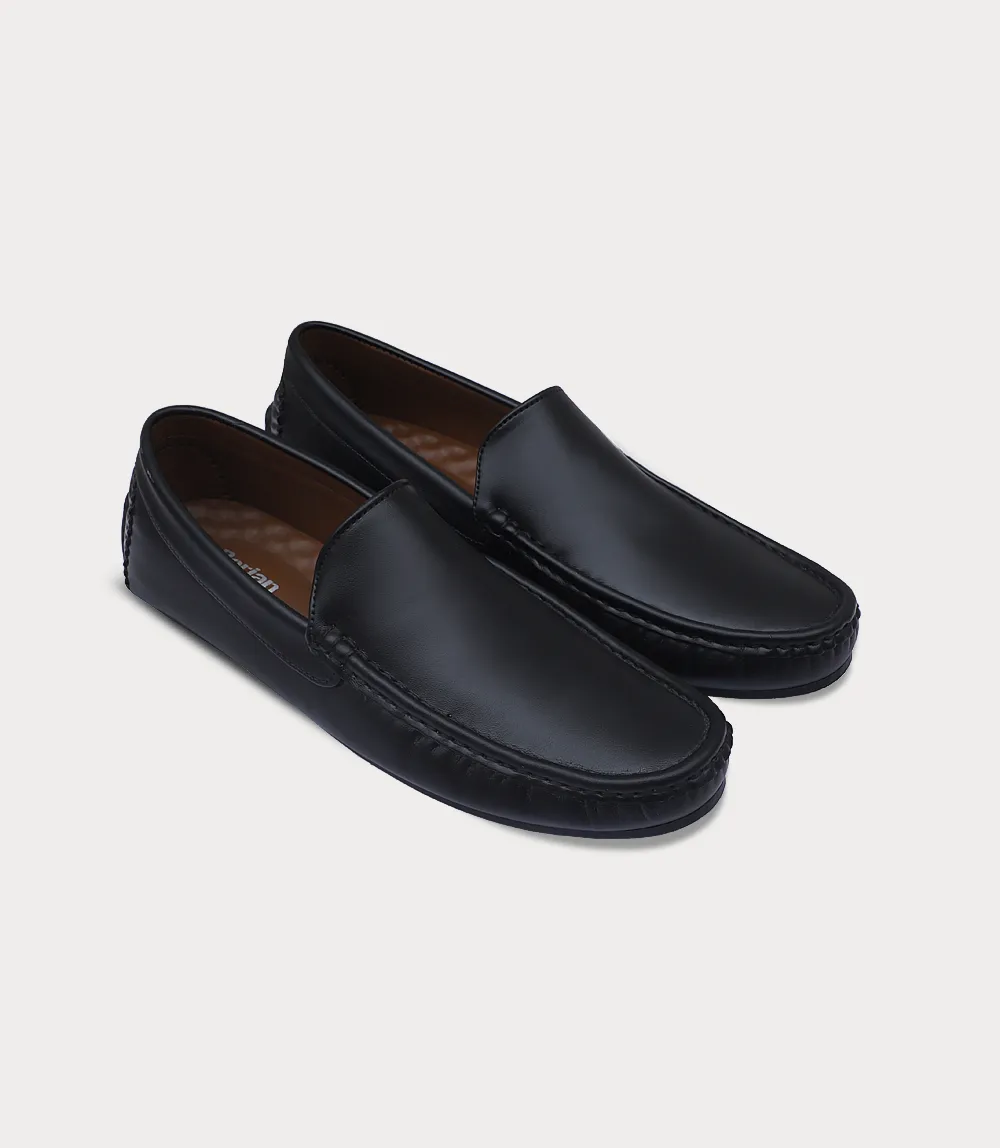 BM6678-BLACK-Men Loafer