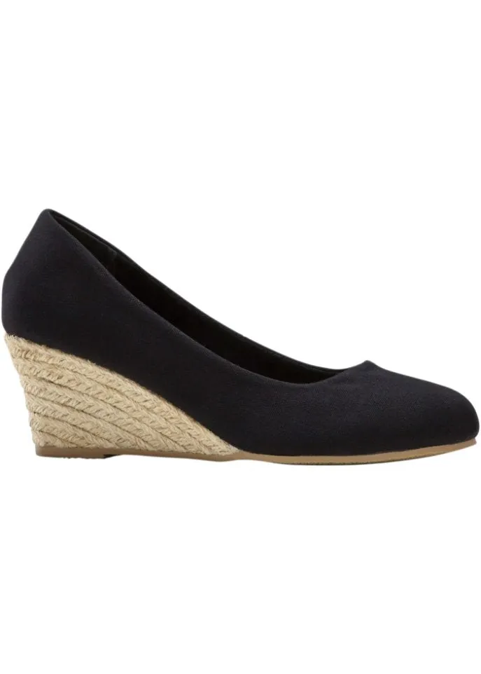 Bodyflirt wedge shoes, black