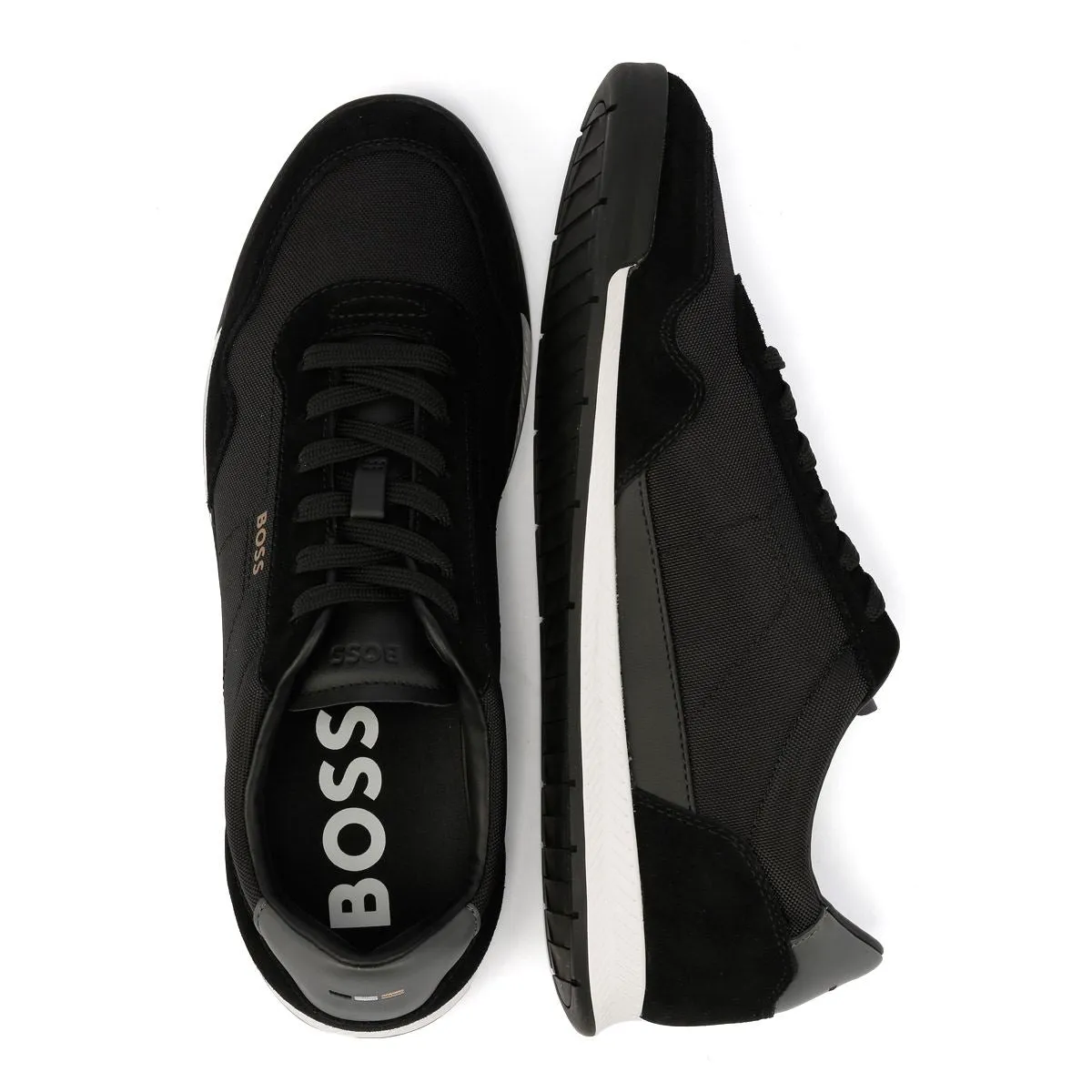 Boss Titanium Men's Black/White Trainers