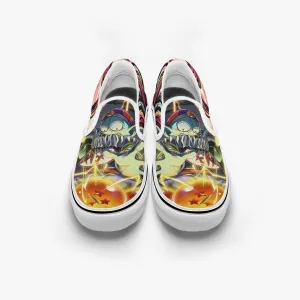 Dragon Ball Z Emperor Pilaf Slip Ons Anime Shoes