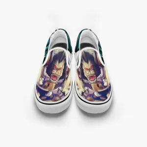 Dragon Ball Z Vegeta Great Ape Slip Ons Anime Shoes