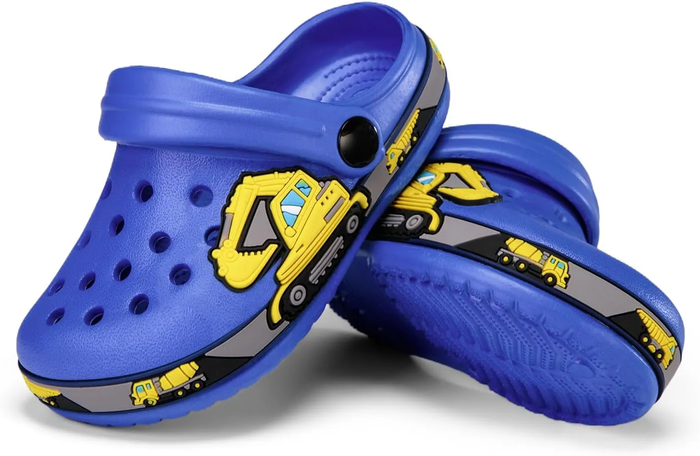 Drecage Toddler Clogs Kids Clogs for Girls Boys Slip on Garden Clogs Slide Sandals Waterproof Beach Pool Shoes Slipper