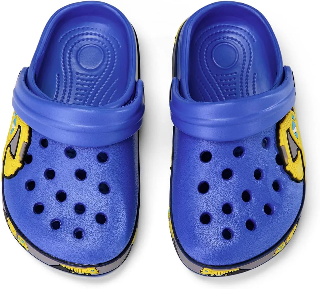 Drecage Toddler Clogs Kids Clogs for Girls Boys Slip on Garden Clogs Slide Sandals Waterproof Beach Pool Shoes Slipper