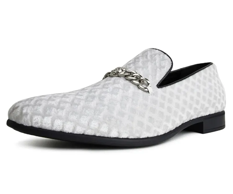 Felix Ice Velvet Loafers Women’s Embossed Slip On