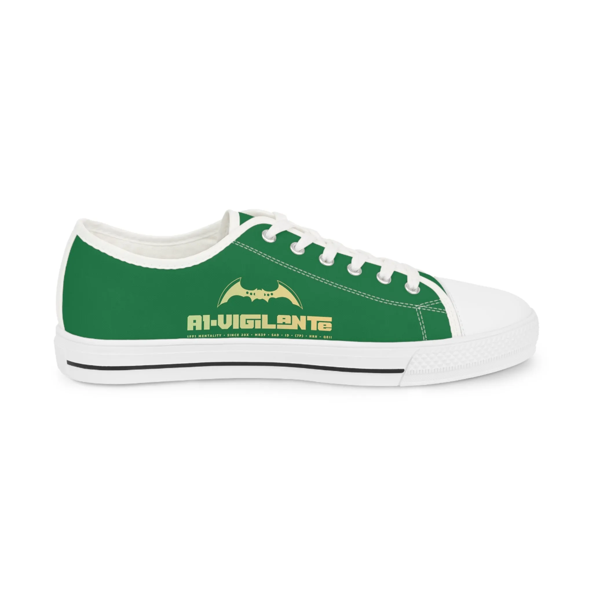 Green A1-Vigilante  Men's Low Top Sneakers