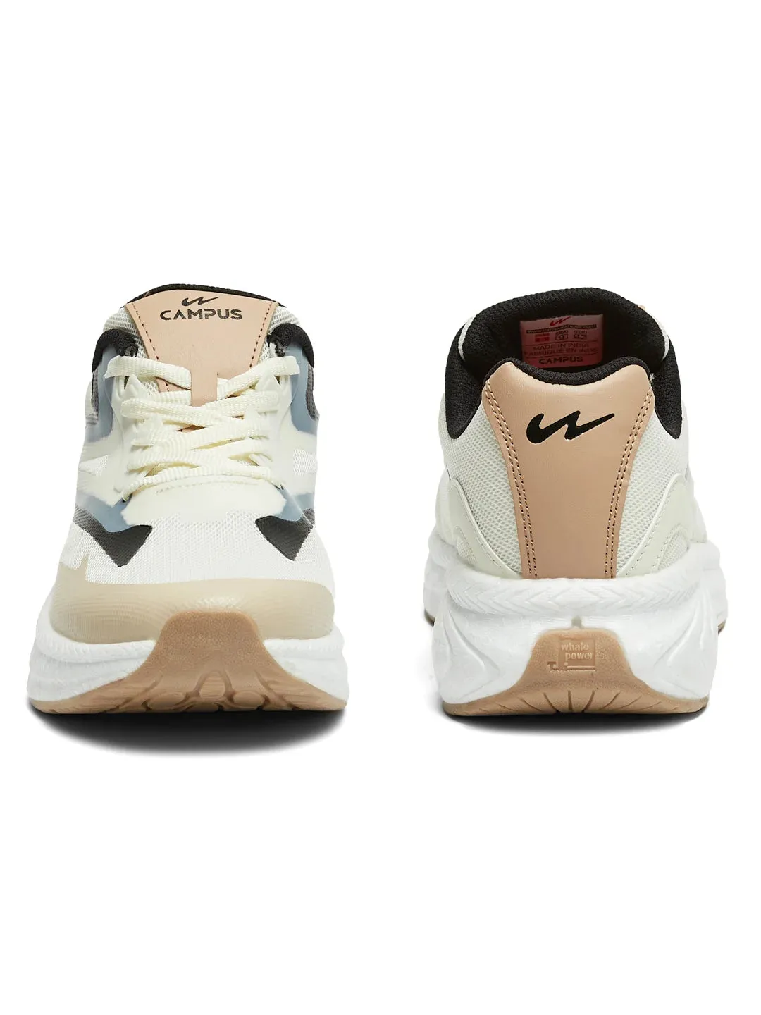 JIVE Off White Men's Running Shoes