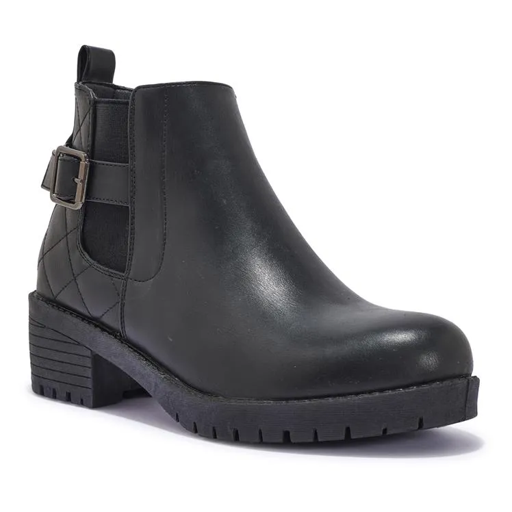 JUST6 BASIC CHUNKY STRAP CHELSEA BOOT