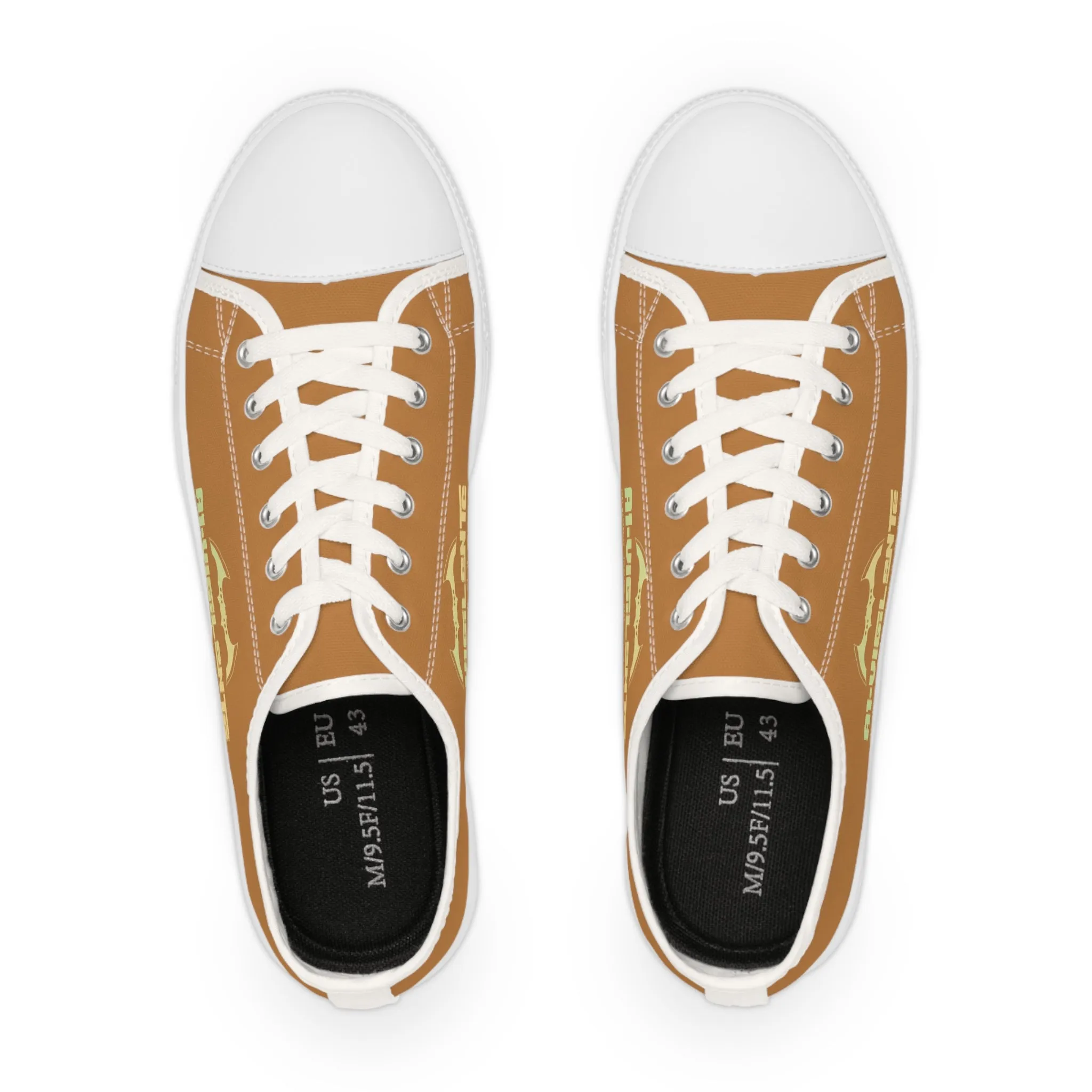 Light Brown A1-Vigilante  Men's Low Top Sneakers