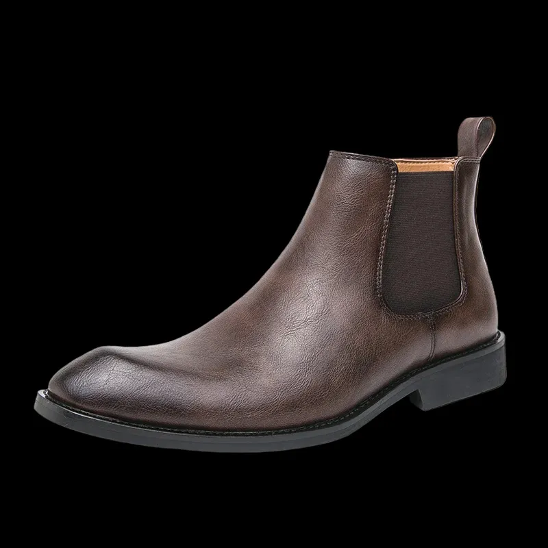 Men's Classic Lace Up Chelsea Boots with Zipper | For Everyday Wear