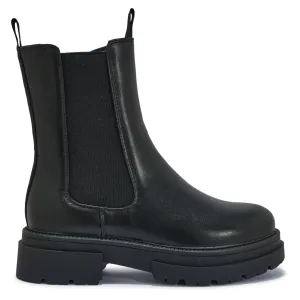 PERTH20 - CHUNKY CASUAL CHELSEA BOOT MID CALF