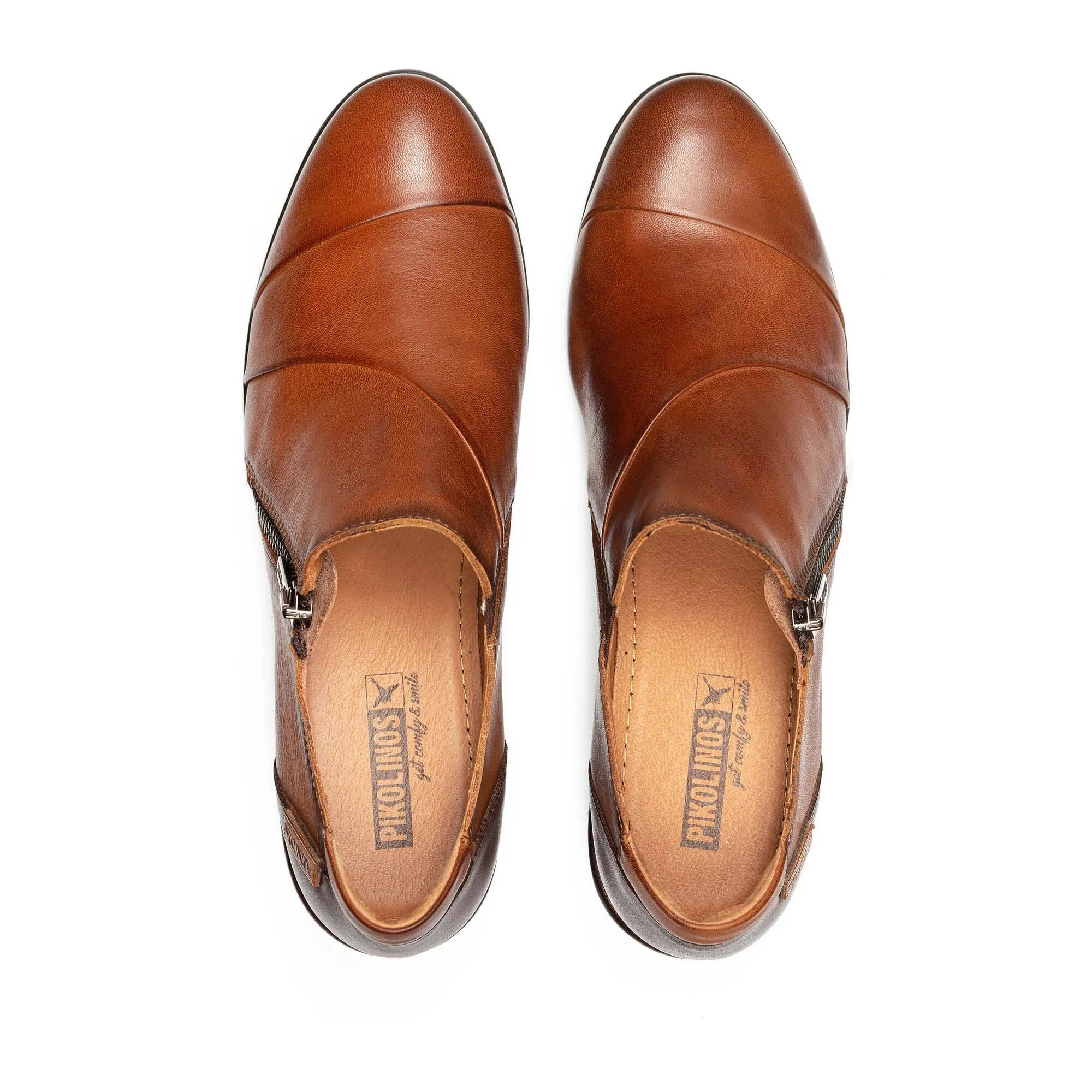 Pikolinos Malaga W6w-5673c1 Women's With Side Zip Shoes in Cuero