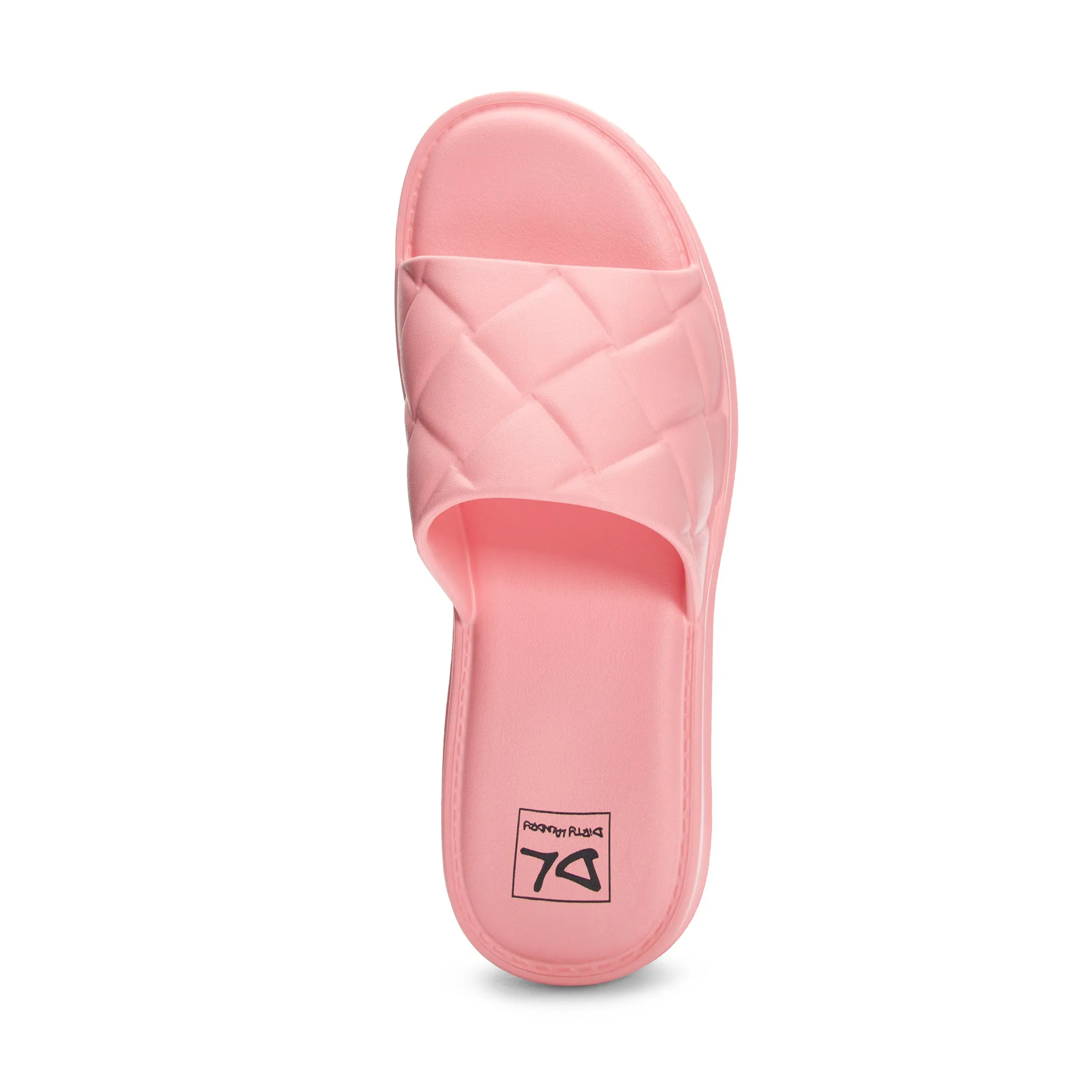 "Comfy Stroll"  Pink Slip On Slides