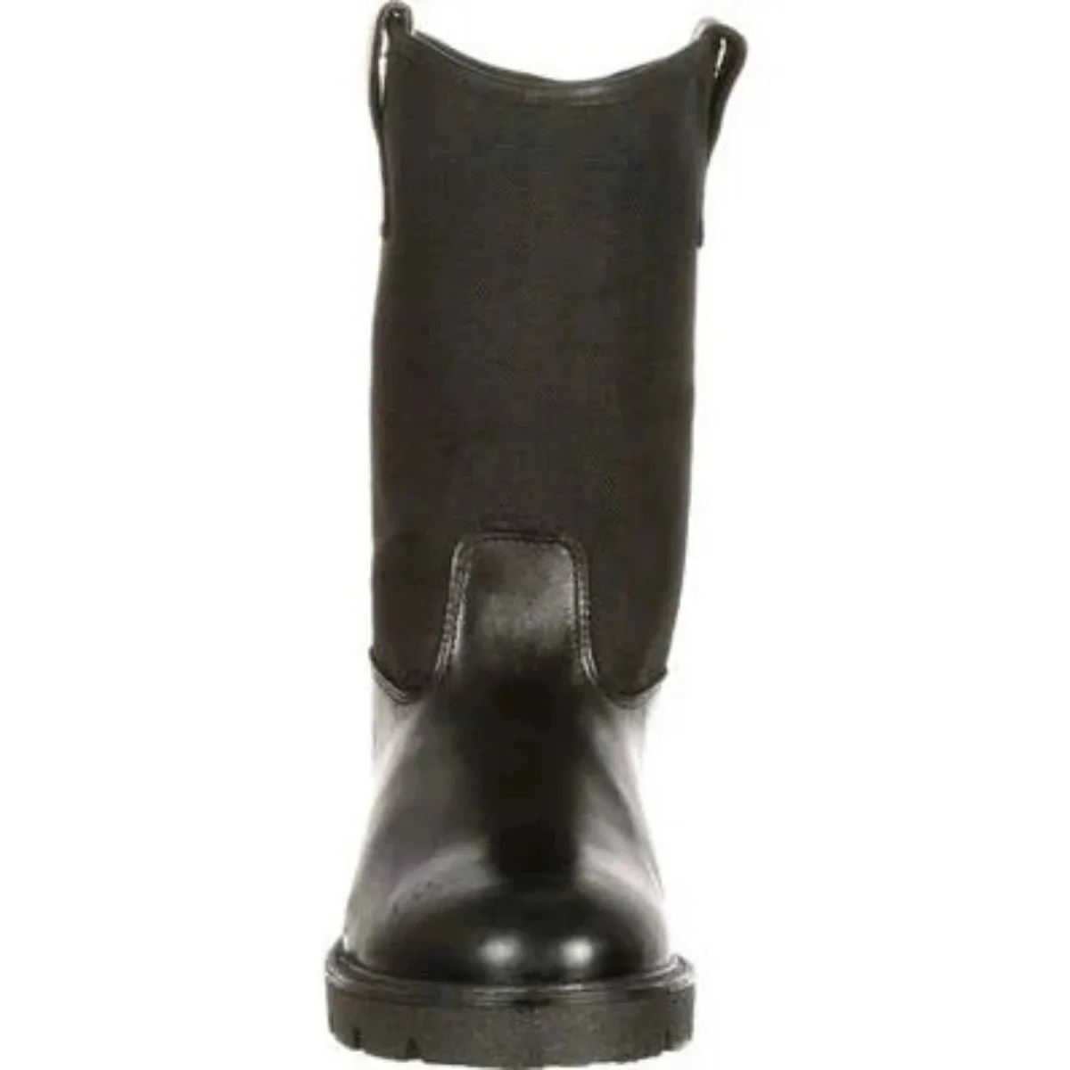 Rocky Pull-ons Men's Wellington Soft Toe Work Boots Fq0006300 In Black