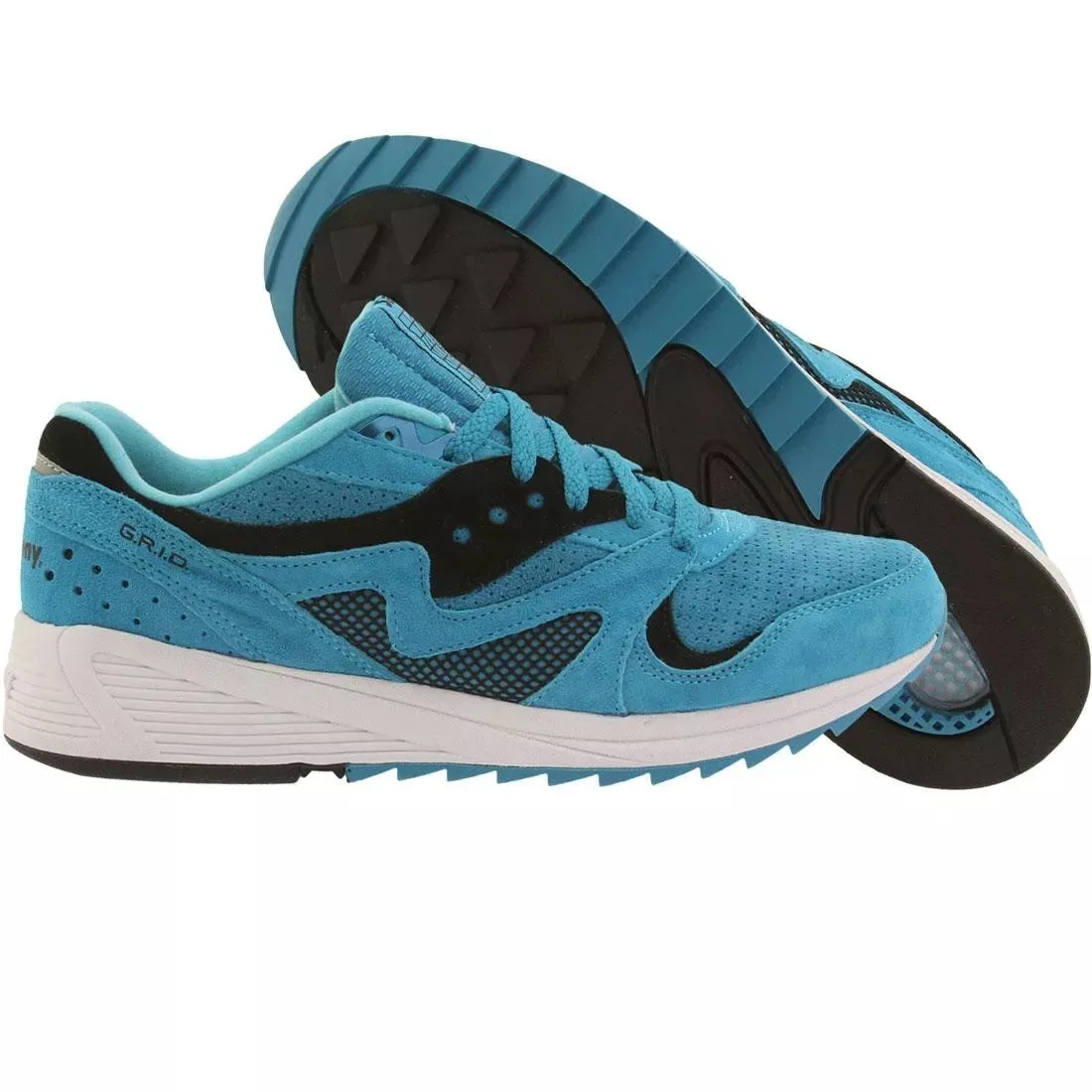 Saucony Men Grid 8000 Premium Aquamarine S70223-2 Men Sneakers